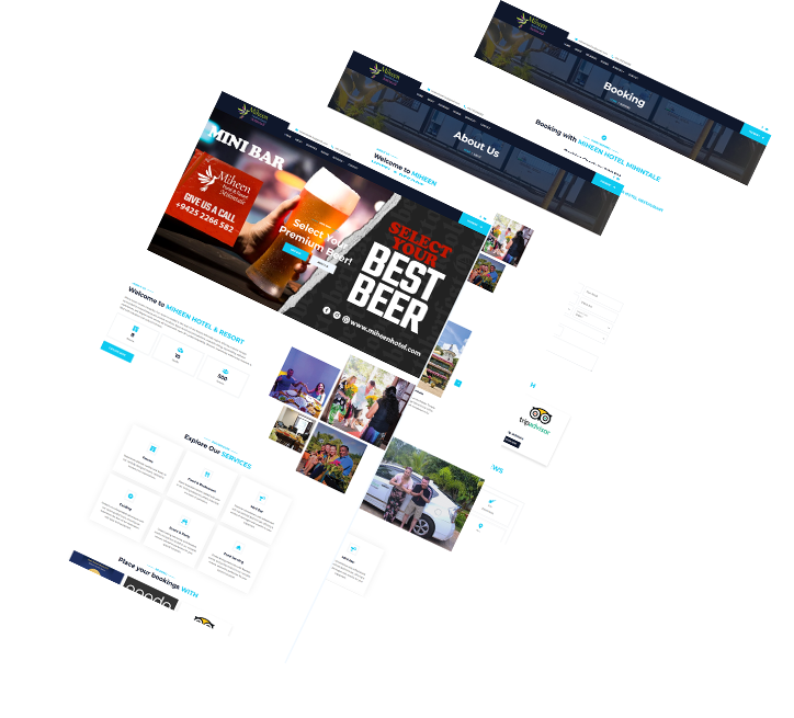 custom web design for food and beverage brand Ventura Foods